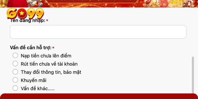 Các phương thức dễ dàng để liên hệ GO99