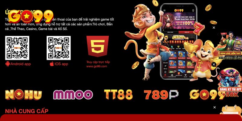 Vô số ưu điểm của có được nhờ tải app GO99